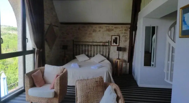 Люкс Hôtel Restaurant Le Mûrier de Viels - Grand Figeac