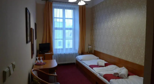 Двухместный номер Standard с видом на город Hotel U Černého orla