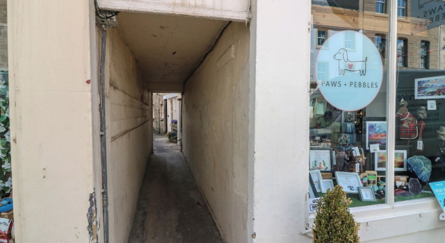 21A High Street, Забронировать Дом для отпуска Отели Шотландских границ с парковкой, Парковка
