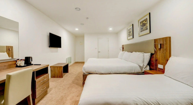 Трёхместный номер Standard OYO Plymouth Central Hotel