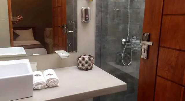 Семейный номер Superior с балконом и с красивым видом из окна Hotel Heladiv