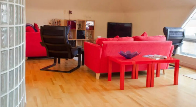 Апартаменты Пентхаус с 2 комнатами с балконом Toothbrush Apartments - Central Ipswich - Nr Train Station