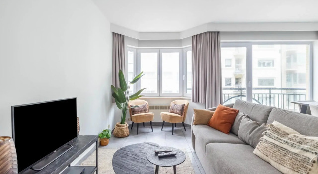 Apartment in Oostende With Balcony, Забронировать Апартаменты/квартира Отели Остенде с парковкой, рядом с Wapenplein Square, Парковка