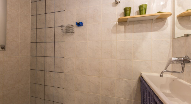 Кровать в общем номере с видом на горы Gîte Ancolie Bleue