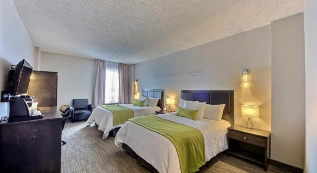 Четырёхместный номер Standard Hôtel du Jardin