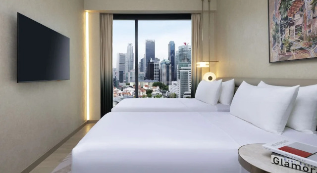 Двухместный номер City Signature Mondrian Singapore Duxton