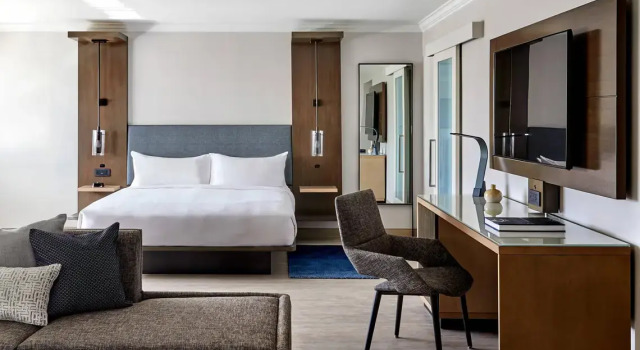 Двухместный студия люкс Anaheim Marriott