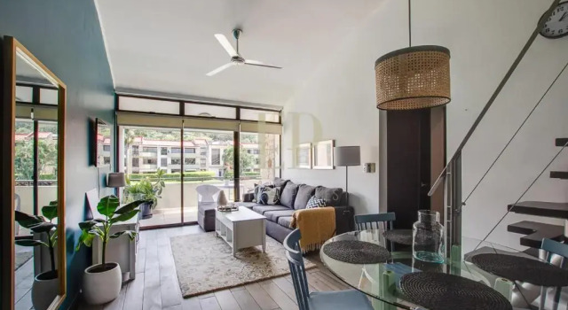 Modern PENTHOUSE w view, office space, pool, gym, tennis, Boek Hotel Río Oro San Jose
