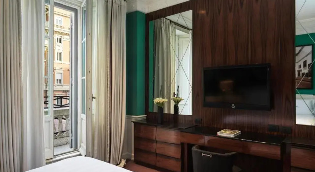 Двухместный номер Deluxe J.K. Place Roma - The Leading Hotels of the World