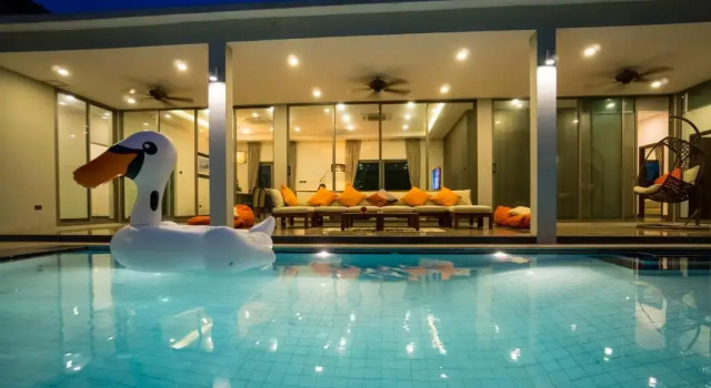 Вилла Deluxe с 5 комнатами Villa Navin Premiere Pool Villa