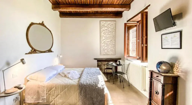 Двухместный номер Deluxe с видом на сад Tenuta Novecento Bioagriturismo