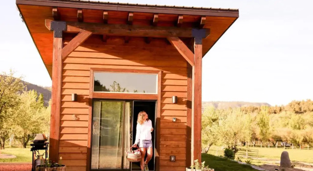 Коттедж c 1 комнатой Apple Hollow Cabins