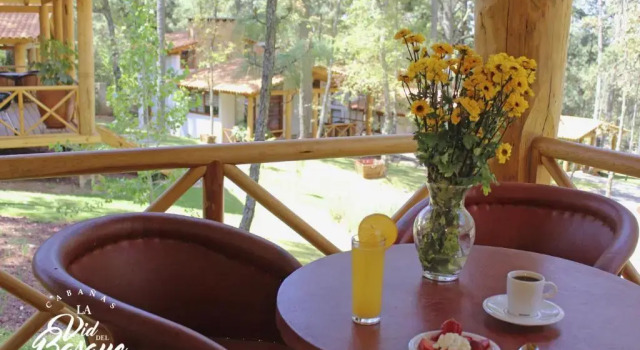 Бунгало Cabañas La Vid Del Bosque