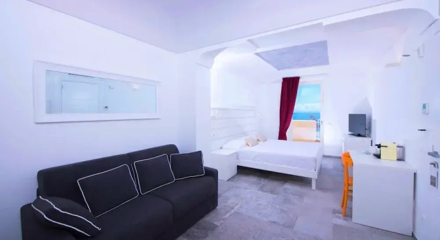 Полулюкс с балконом и с видом на море Villa Bossa Amalfi