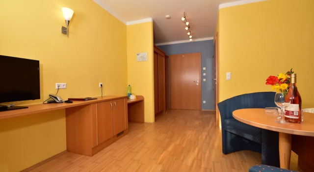 Двухместный номер Comfort с видом на сад Golf & Therme Sonnenpension Hotel Garni