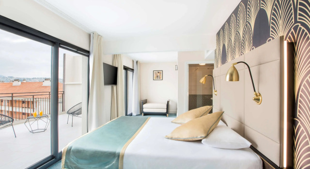 Четырёхместный номер Standard Best Western Journel Nice Saint-Laurent-du-Var