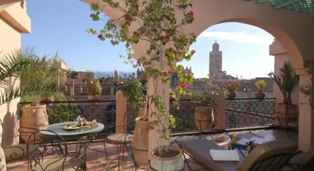 Номер Superior с балконом Riad Catalina