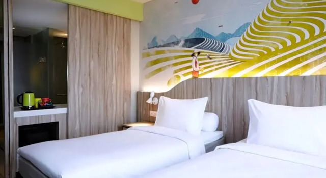 Номер Superior с видом на город ibis Styles Bandung Grand Central