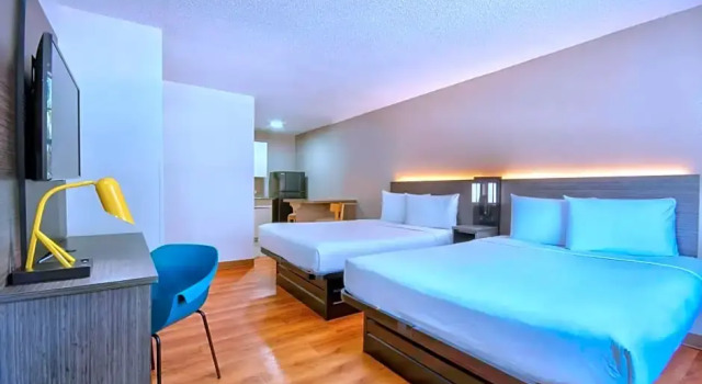 Номер Standard Studio 6 Extended Stay - Austin, TX - Midtown