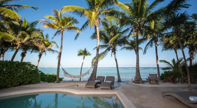 Вилла Beachfront W Private Staff in Gated Community