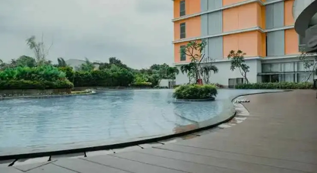 Simply and Cozy 1BR Apartment at Pejaten Park Residence By Travelio, Prenota Appartamento Hotel a Giacarta con piscina, Piscina