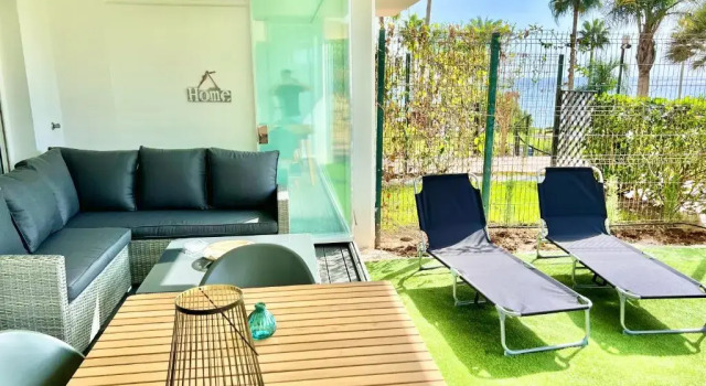 Апартаменты Mi Capricho 2B1 Beachfront Complex-Apartment Beachside With sea views