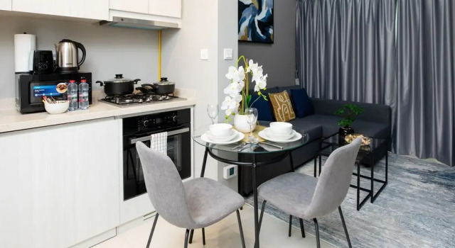Апартаменты Deluxe Tanin - Exquisite 1BR Apt in Zada Tower with Canal Views