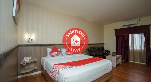 Cama en dormitorio compartido OYO 736 Hotel Best Skip