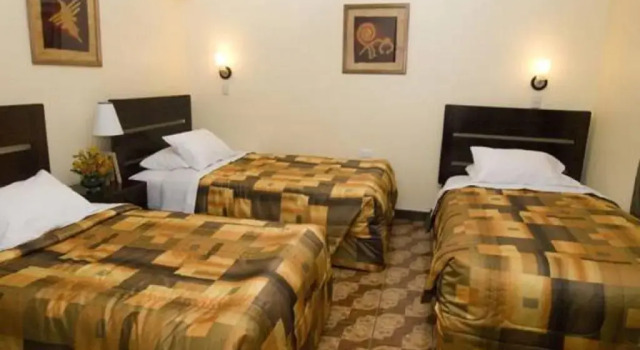 Standardowy trzyosobowy pokój Hostal Samichay