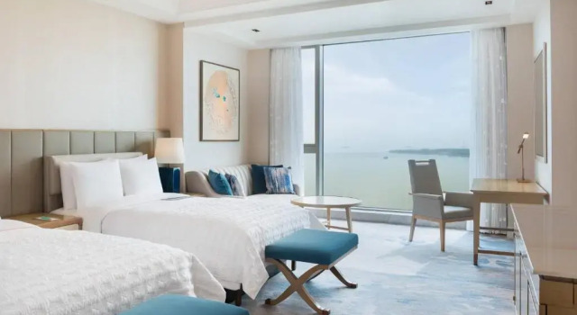 Клубный номер Standard с видом на озеро Le Meridien Suzhou, Suzhou Bay