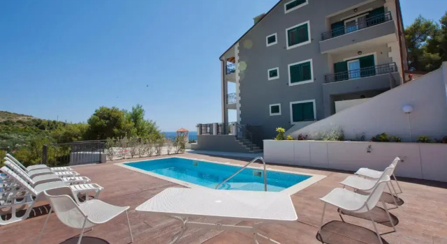 Студия Island Hvar Seaside Villa Levanda with Beach, Pool & Seaview