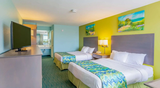 Четырёхместный номер Standard Fairfield by Marriott Inn & Suites Pensacola Beach
