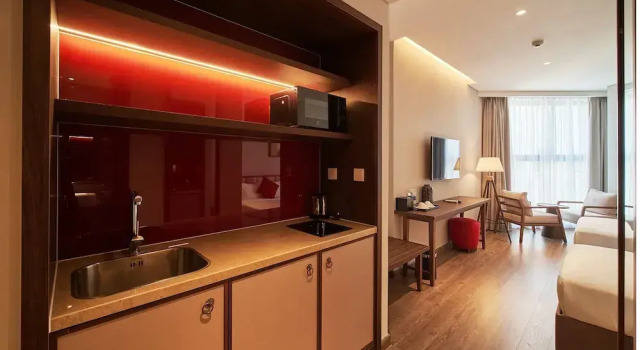 Студия Deluxe с видом на бассейн The Raclay Mandala Mui Ne Hotel Suites