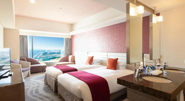 Двухместный номер Deluxe с видом на парк Tokyo Bay Tokyu Hotel