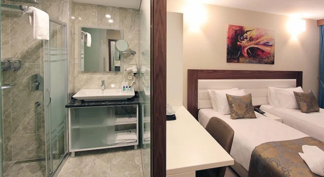 Одноместный номер Standard с видом на город Forum Suite Otel
