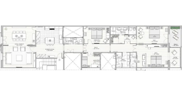 Апартаменты Пентхаус Weflating City Center