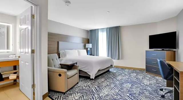 Двухместный люкс c 1 комнатой Candlewood Suites Atlanta West I-20 by IHG