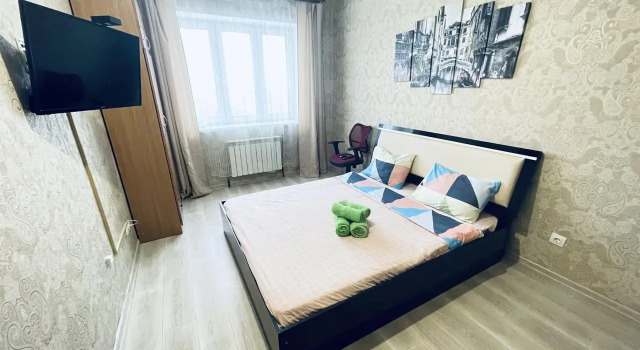 We will stay on Prosveshcheniya street 8 building 2, Book Apartment Pushkino Moscow Oblast