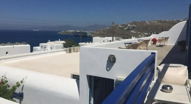 Двухместный номер Standard с видом на море Hotel Spanelis