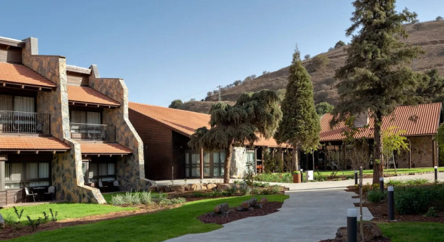 Люкс Deluxe с видом на сад Merom Golan Resort