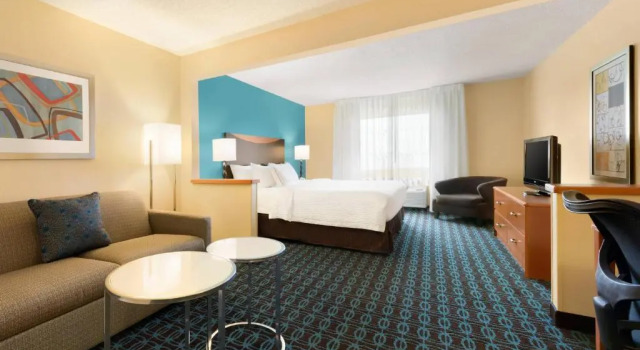 Двухместная студия Fairfield Inn by Marriott Kankakee Bourbonnais