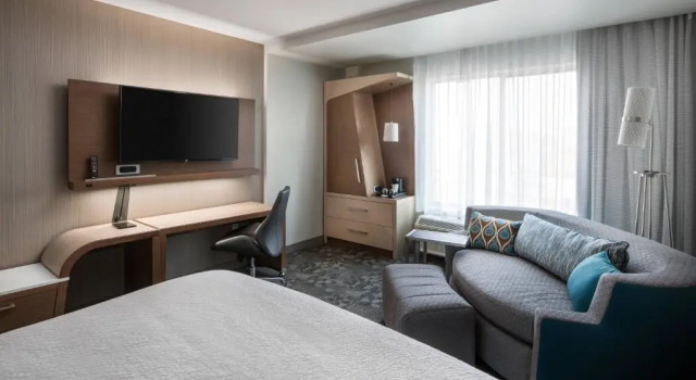 Standardowy pokój Courtyard by Marriott Pullman