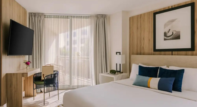 Двухместный номер Standard с балконом Hillsboro Beach Resort By Kasa