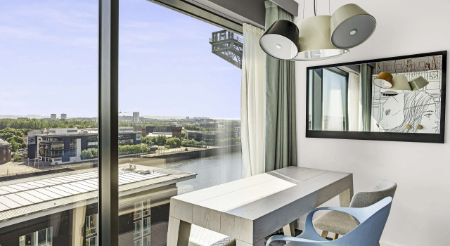 Номер Superior с видом на реку Radisson RED Hotel, Glasgow