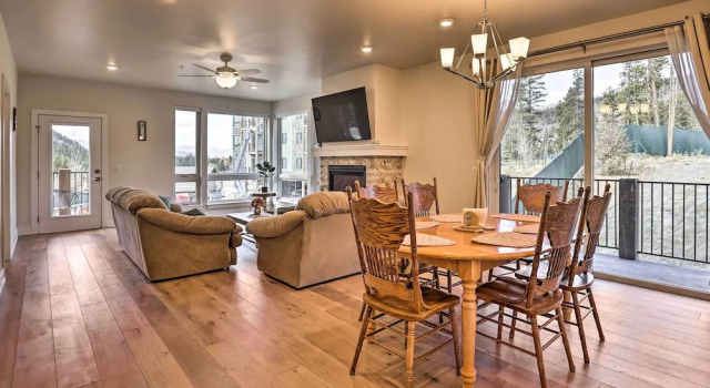 1 Mi to Ski Slopes! Mtn-view Condo in Keystone