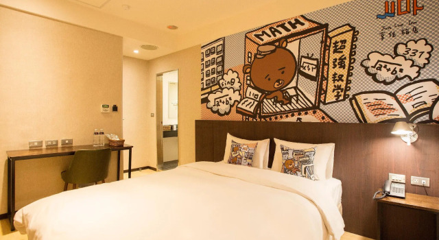 Двухместный номер Superior Just Live Inn-Taipei Station