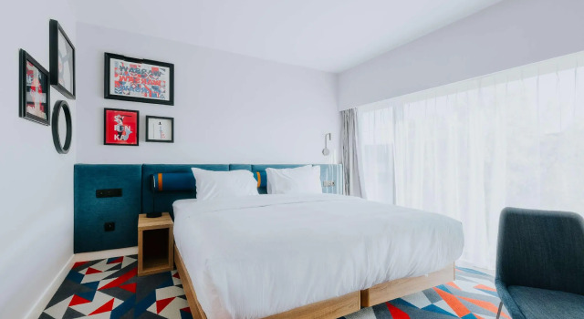 Двухместный номер Super King Bed Hampton By Hilton Warsaw Reduta