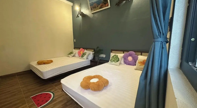 Двухместный семейный номер Standard с видом на сад Homestay Ngô Khánh 1