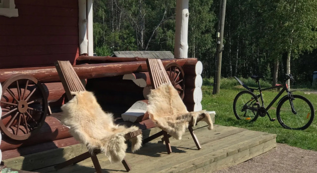 Четырёхместный коттедж Медвежья лапа