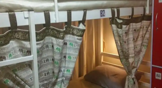 Кровать в общем номере At Lanna House - Adults Only